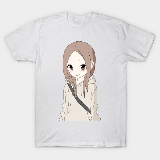 Takagi san wearing a hoodie T-Shirt by Senpaih